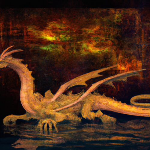 Leviathan Dragon in flight