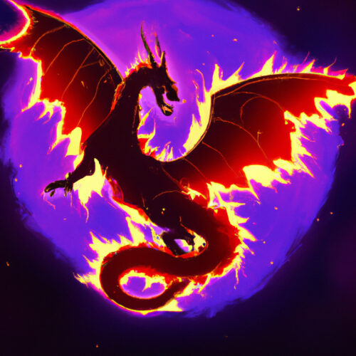 Great Red Dragon Image