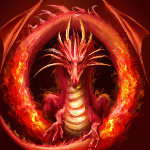 Great Red Dragon Image