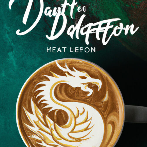 Dragon Latte Art Image