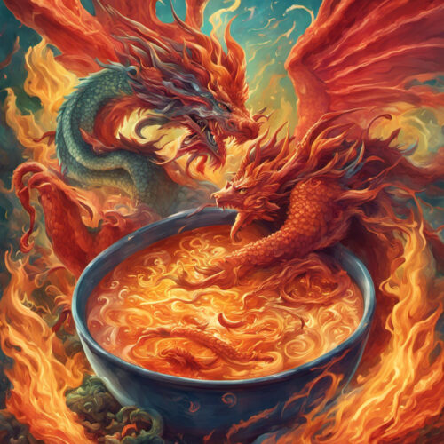 Dragon and Phoenix Soup Image