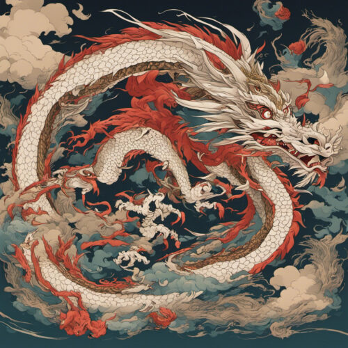 Japanese Dragon Artwork