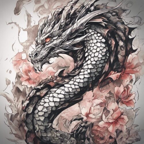 Dragon tattoo design
