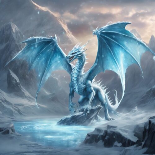 Ice Dragon Art