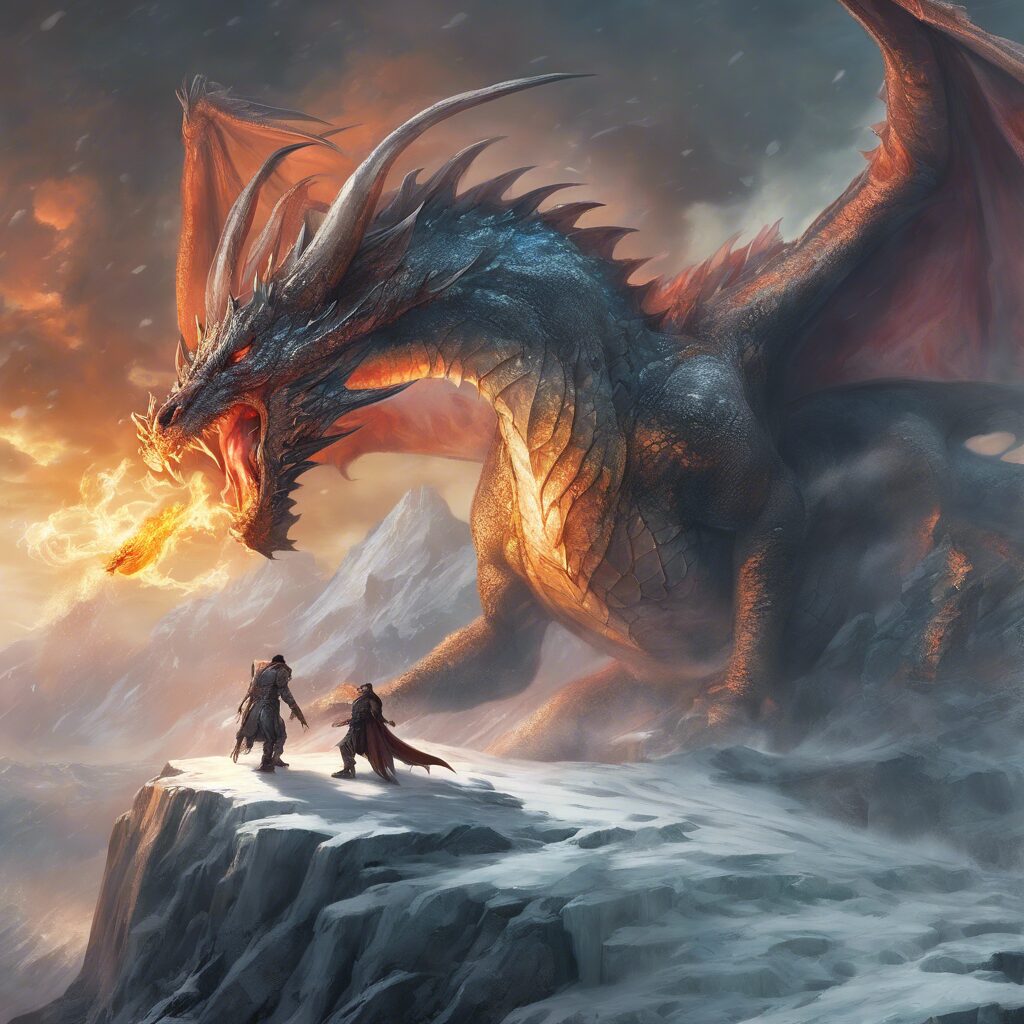 Fire and Ice Dragon Image 3
