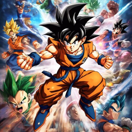 Goku in Super Smash Bros first image