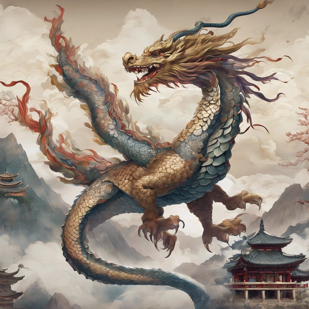 Korean Dragon Artwork 2